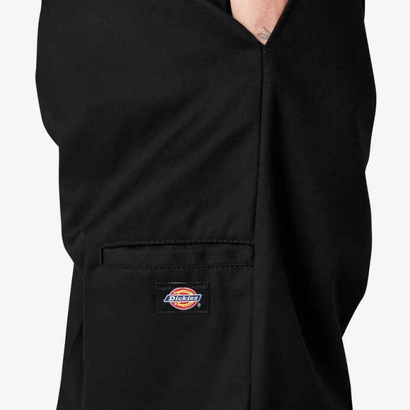 🖤👖🖤 Dickies Men's Loose Fit Double Knee Twill Work Pants - Black - Size 38x30 - Picture 12 of 13